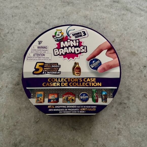 5 Surprise Mini Brands Series 3 Collector's Case Brand new! - Picture 1 of 2